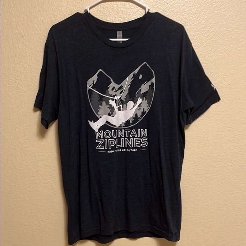 Mountain Ziplines Navy T-Shirt